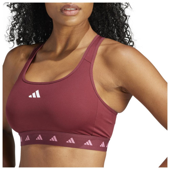 Adidas Γυναικείο μπουστάκι Power React Medium-Support Techfit